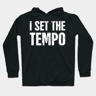 I Set The Temp – Design for Drummers Hoodie